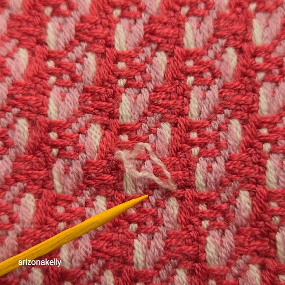 NWT Coach Wool Pink Tweed Woven Square Scarf - Picture 9 of 14